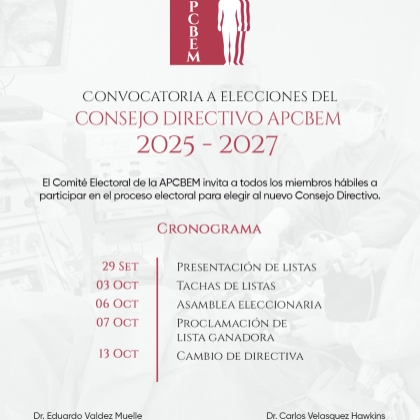 Elecciones APCBEM 2025