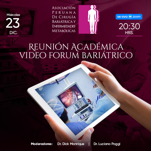 Reunión Académica Video Forum Bariátrico